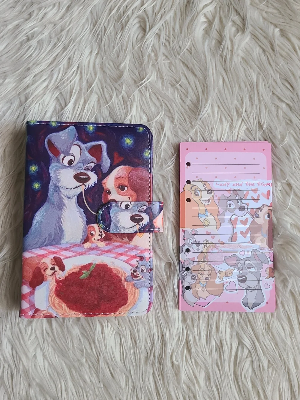 Lady and the Tramp A6 Binder Set